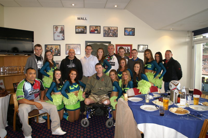 STUBS guests enjoying match-day hospitality