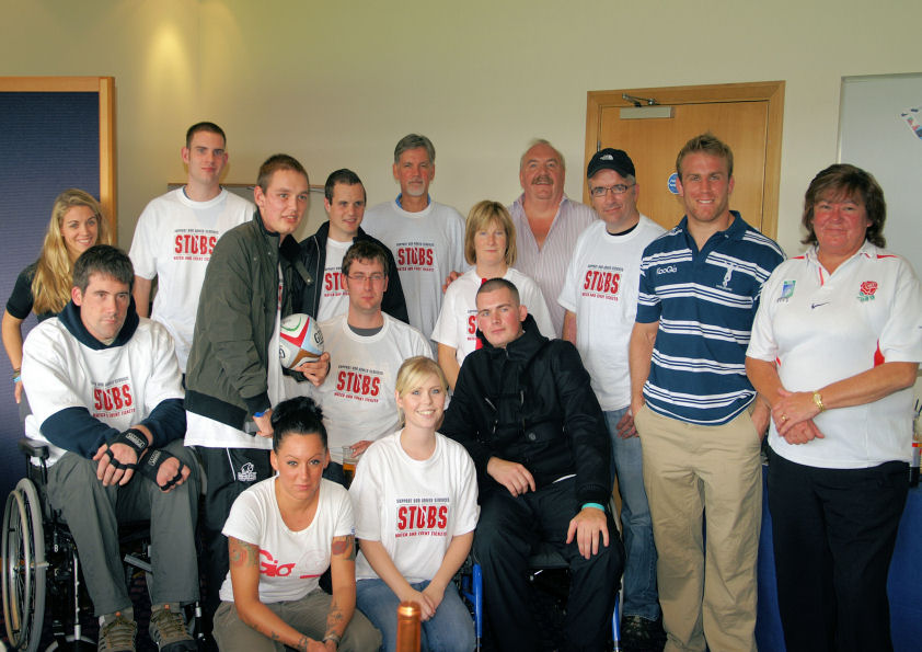 STUBS guests and supporters at a rugby match