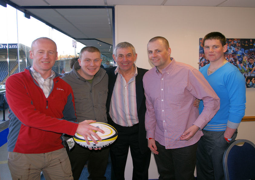 STUBS guests at a London Wasps match